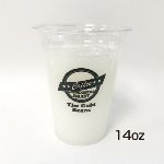 国産再生PETプラカップ印刷14オンス