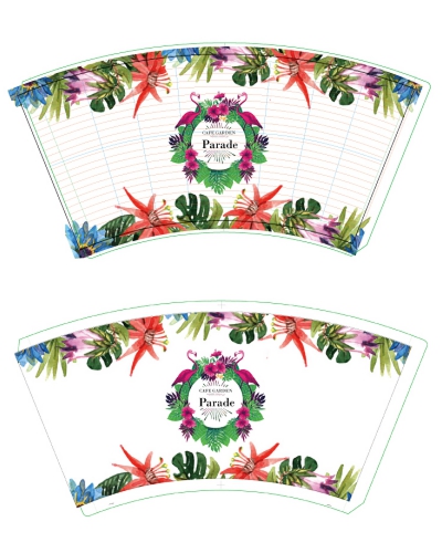 レストラン＆カフェの紙コップ印刷