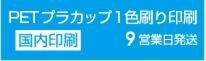 激安オリジナル・プラカップ印刷9営業日